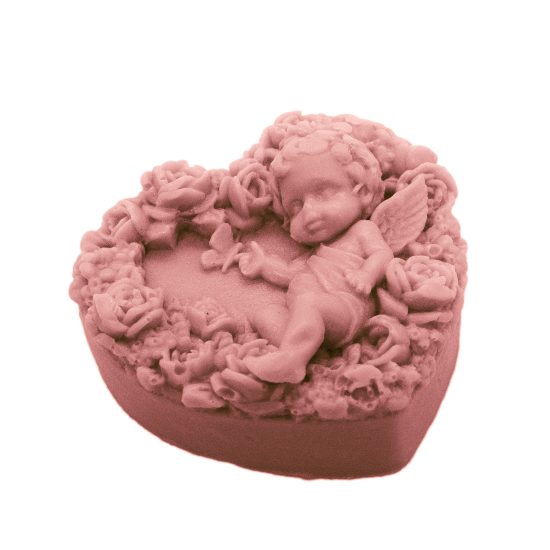 Aromatic Soap - Elf in Flowers, Amaranth pink color