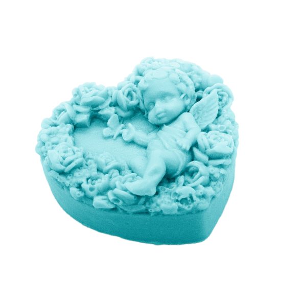 Aromatic Soap - Elf in Flowers, Dark turquoise color