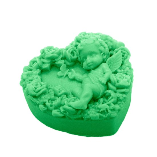 Aromatic Soap - Elf in Flowers, Mint leaf color