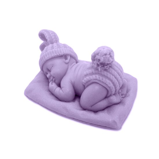 Aromatic Soap - Sleeping Baby, Deep amethyst color