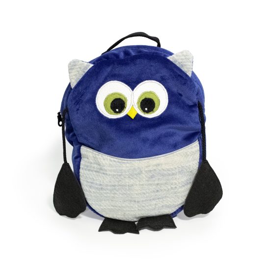 Kids Backpack - Owl, Ultramarine