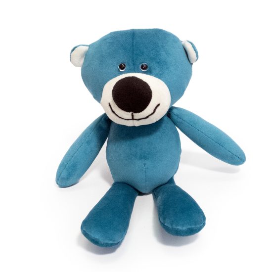 Soft Toy Teddy Bear, Turquoise