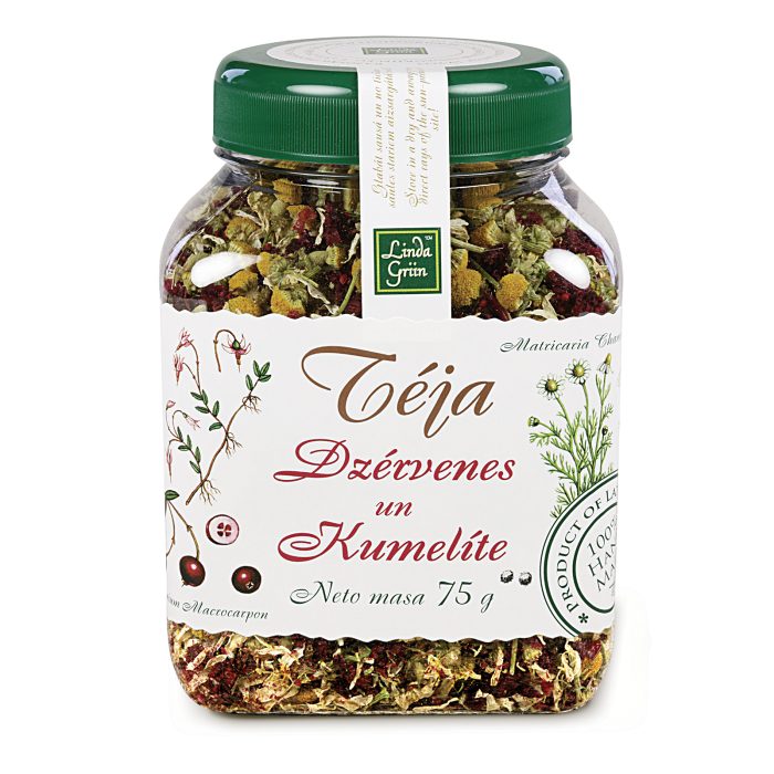 Cranberry & chamomile tea, 75 g