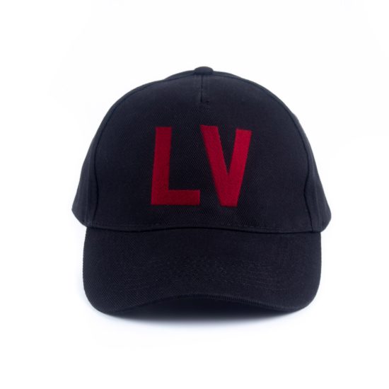 Baseball Cap LV, Red Letters