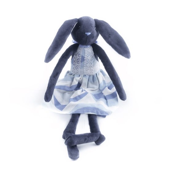Kids Toy - Dark Bunny Girl in Colorful Dress, 39 cm