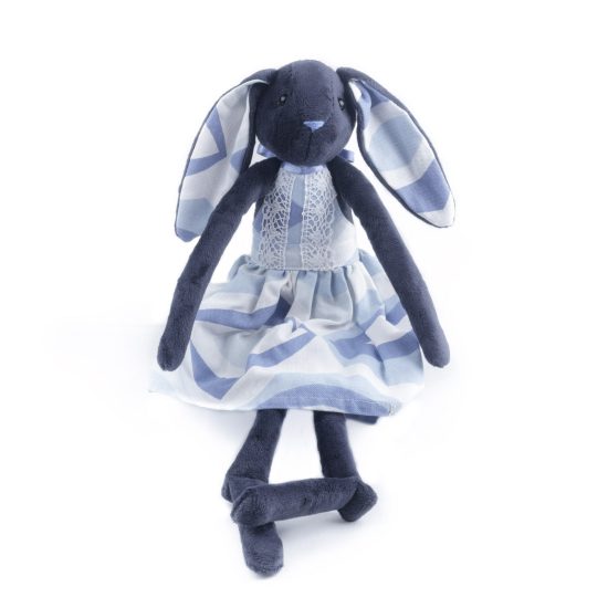 Kids Toy - Dark Bunny Girl in Colorful Dress, 39 cm