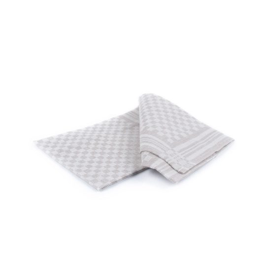 Linen Kitchen Towel, Beige, 47x70 cm