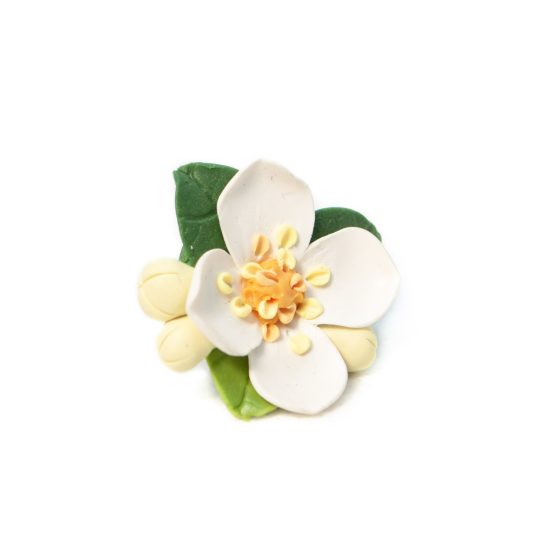 Flower Brooch – Apple Blossom