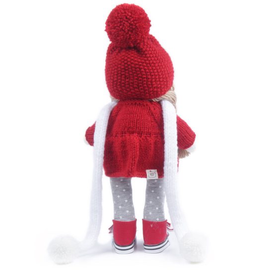 Little Miss Doll with Red Hat, 33 cm