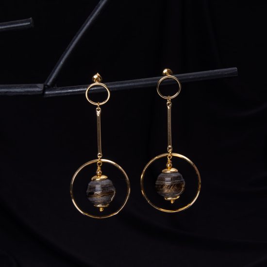 Paper Earrings, Symmetrical Bars