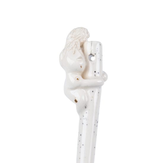 Ceramic Spoon "Climb Up", 20.5 cm