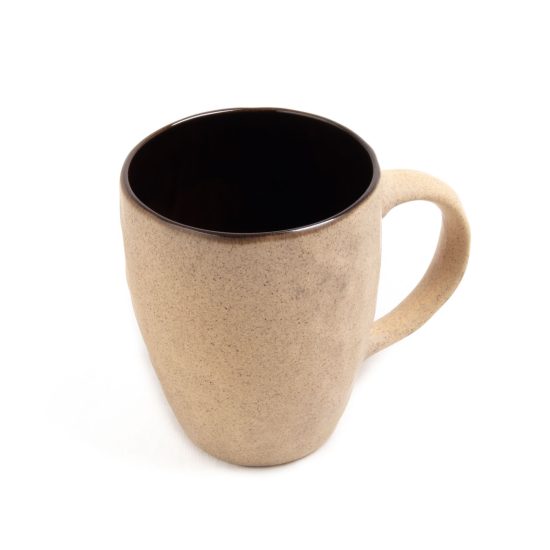 Ceramic Mug, Beige, 500 ml