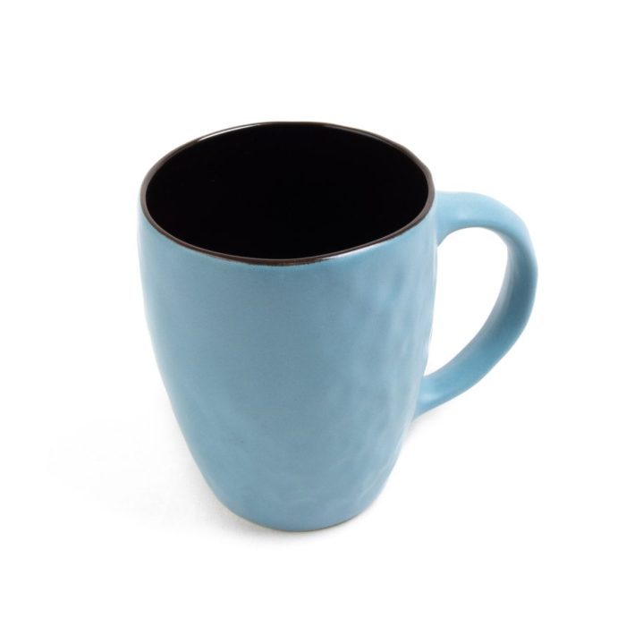 Ceramic mug, light blue, 500 ml