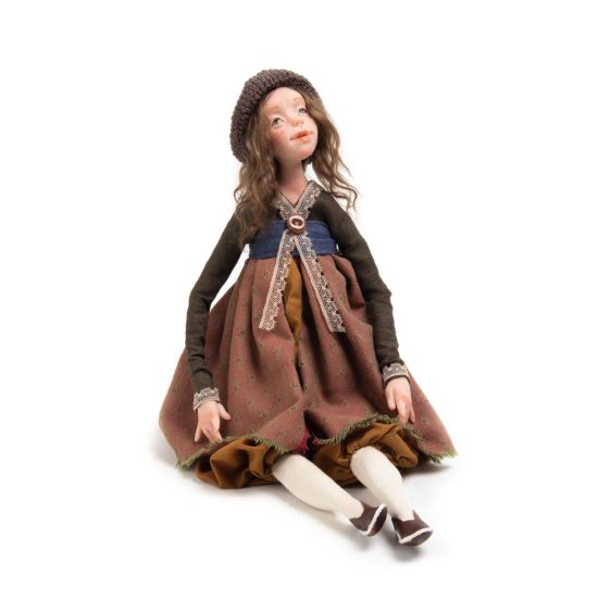 Exclusive Doll - Girl with Greenish Brown Hair