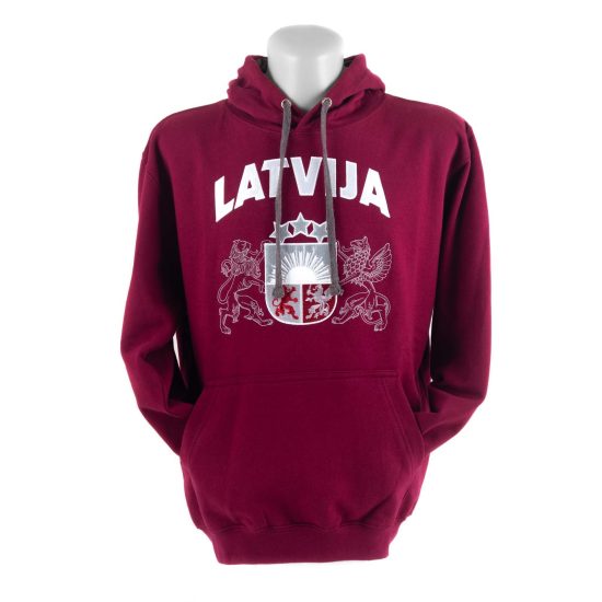 Hoodie "LATVIJA" with Coat of Arms