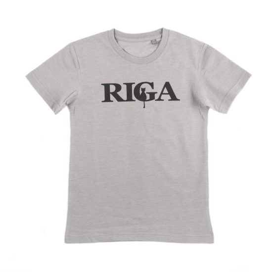 Kids T-shirt "RIGA" with Black Cat, Sublimation
