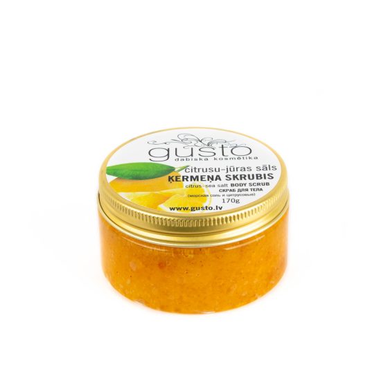 Citrus – Sea Salt Body Scrub, 170 g