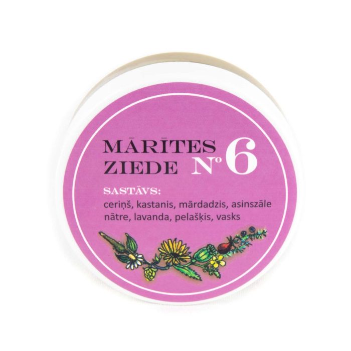 Herbal wax ointment “no.6”, 75 g