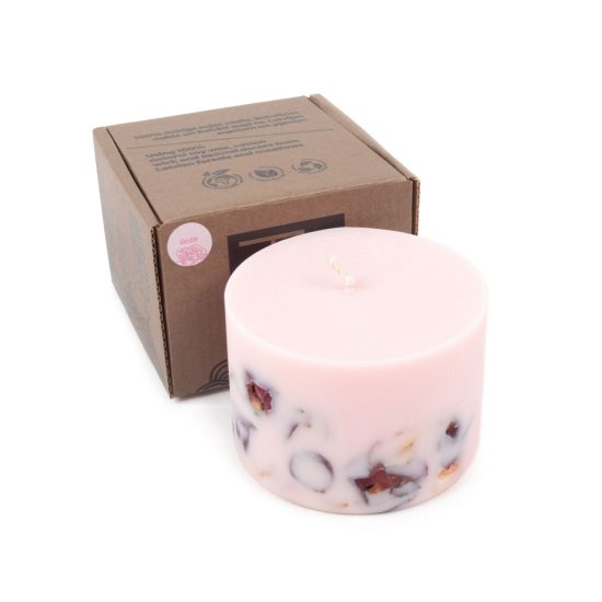 Aromatic Soy Wax Candle, Rose