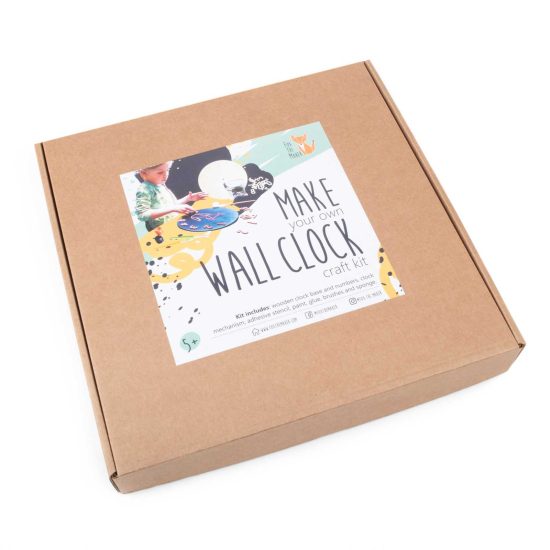 Make Your Own Wall Clock, Fox, ⌀ 24 cm