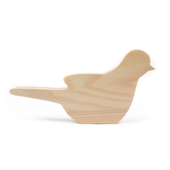 Wooden bird, 8 cm